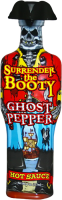 Острый соус в подарочной бутылке Surrender the Booty Ghost Pepper Hot Sauce