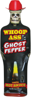 Острый соус в подарочной бутылке Whoop Ass Ghost Pepper Hot Sauce