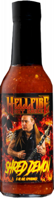 Острый соус Hellfire Shred Demon Hot Sauce